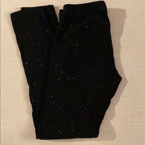 Glitter leggings EUC ✨